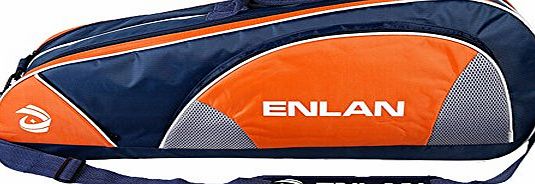 Blancho Simple Portable Badminton Equipment Bag Badminton Racket Bag ORANGE