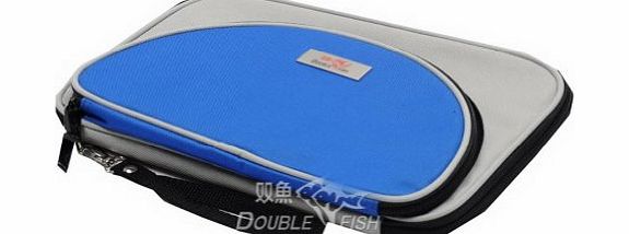 Blancho Table Tennis Paddle Cover Ping Pong Racket Bag Blue