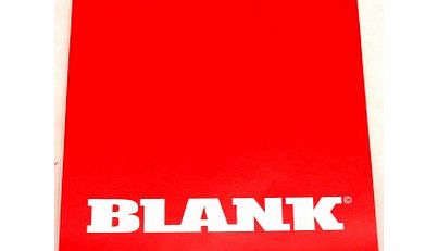 Blank Bikes Large Square Sticker