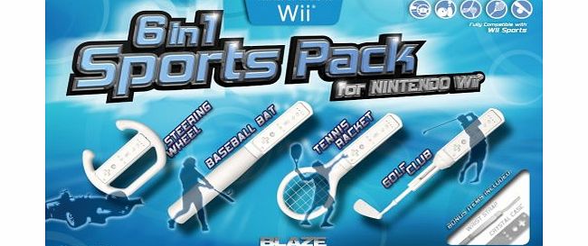 6 in 1 Sports Accessory Pack (Wii)