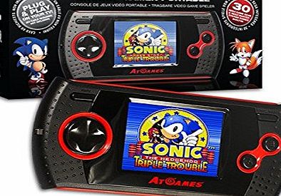 Blaze Gear Sega Master System LCD Handheld Small Box Version - Features 30 Master System and Game Gear Games
