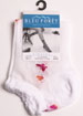 Butterfly fishnet mini socks