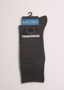 Wool and Silk mid-calf socks