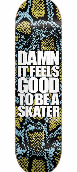 Blind Damn Snake Skin Skateboard Deck - 8 inch