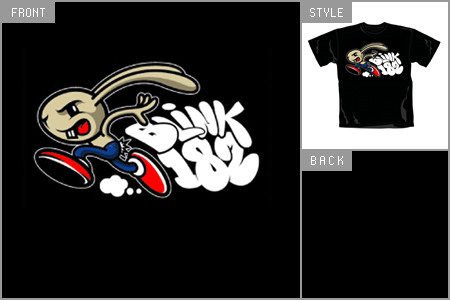 Blink 182 (09 Bunny) T-shirt cid_4597TSB_D