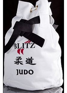 Blitz Sport Judo White Duffle Bag