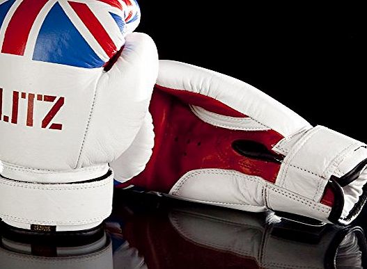 Blitz Sports Kids Leather Boxing Gloves - UK
