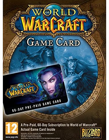 Blizzard World of Warcraft 60 Day Pre-paid Game Card (PC/Mac)