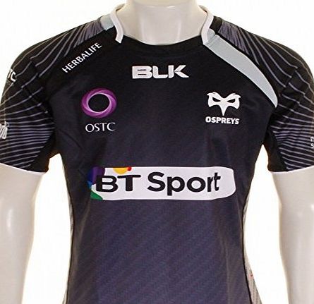 BLK Ospreys 2014/15 Home Replica Rugby Shirt - size XXL