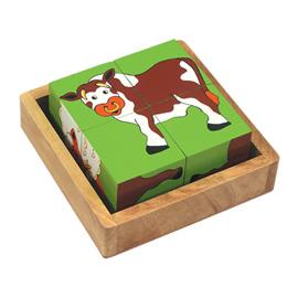 Block Puzzle Farm Animals