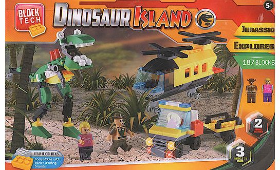 - Dinosaur Island Building Set