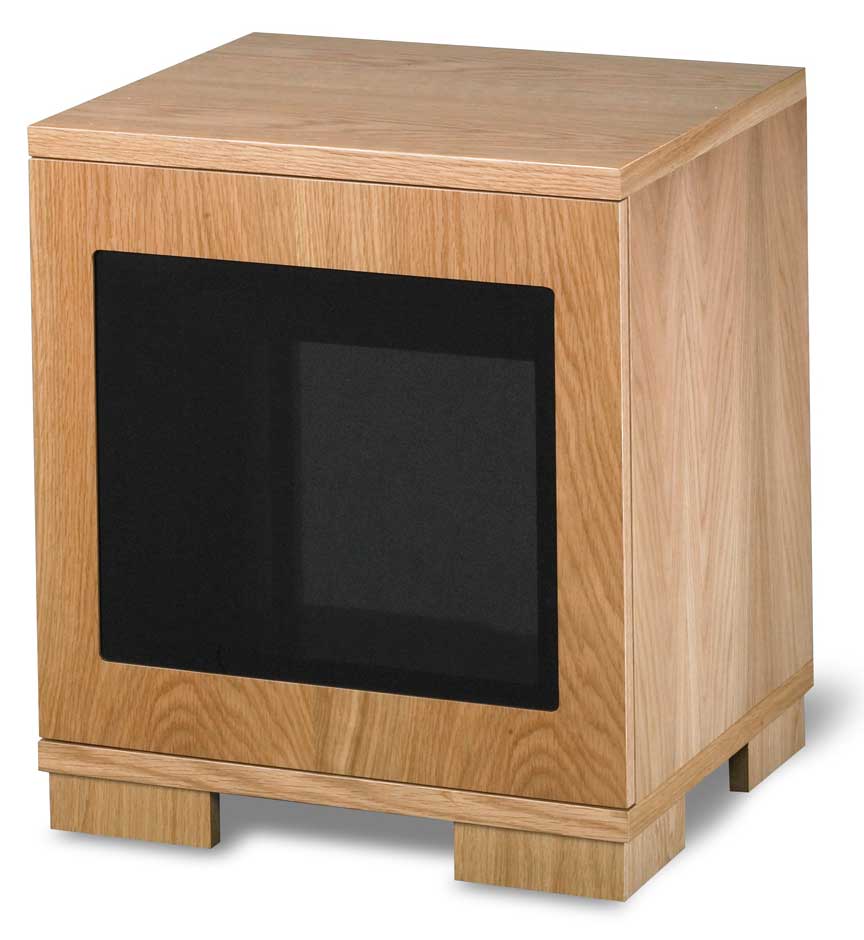 Blok Classix 1000 Oak and Black Glass TV Stand