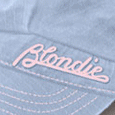 Blondie Logo on Sky Baseball Cap