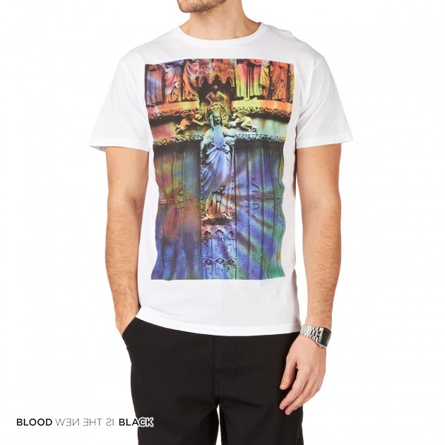 Mens Blood Is The New Black Madonna T-Shirt -