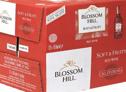 Blossom Hill 18.75cl Red Wine Miniature - 12 Pack