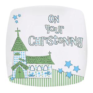 Christening Church Plate