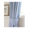 Blue Gingham Curtains 72s