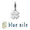 Blue Nile Four-Leaf Clover Charm in Sterling Silver