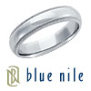 Blue Nile Platinum Band: Platinum Milgrain Band (5mm)
