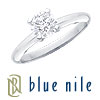 Blue Nile Platinum Four-Claw Solitaire Setting