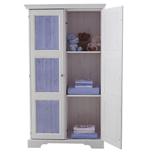 Skies Fitted Wardrobe- Blue/White