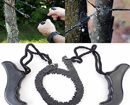 Bluelover Garden Steel Alloy Trimming Saw Outdoor Portable Hand Chain Saw