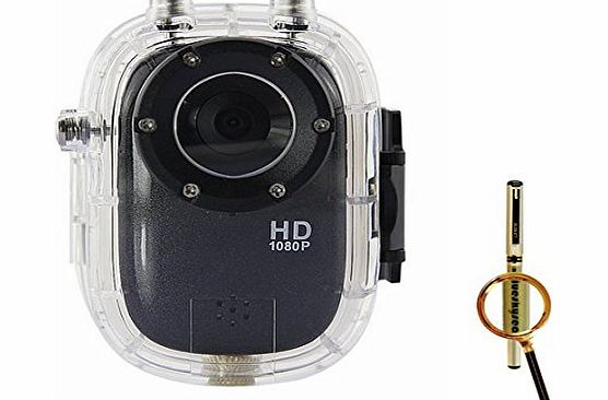 Blueskysea Waterproof Mini Portable Full HD Sports Camera 1080P with 30 Meters Waterproof Range SJ1000
