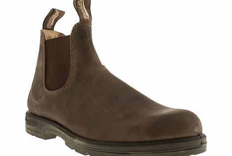 blundstone Brown 585 Pull On Boots