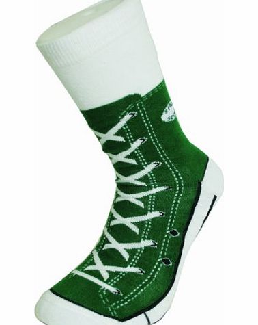 Bluw Silly Sock Baseball Boots (Green)
