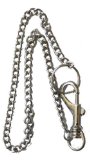 Metal Clip Keyring With Chain Per Dz