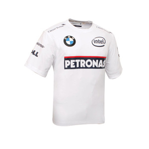 Sauber 08 pit crew T-shirt - White