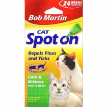 Martin Flea Cat Spot On 24 Weeks