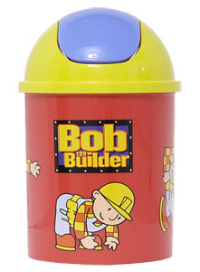the Builder Bullet Waste Bin with Lid
