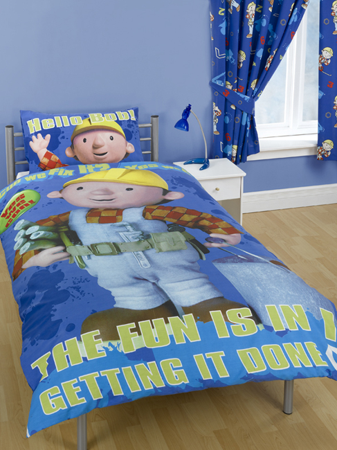 Bob the Builder `es We Can`Duvet Cover and Pillowcase - Special Low Price