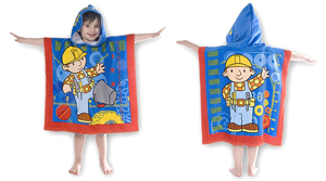 the Builder Hooded Poncho Towel