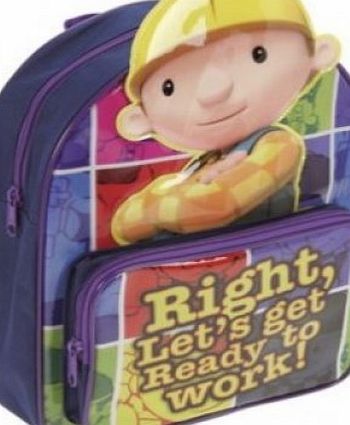 Bob The Builder right lets go to work backpack