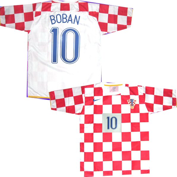 Boban Nike Croatia home (Boban 10) 06/07