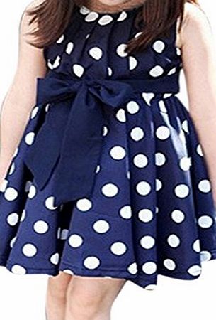 Bocideal TM) New Design Kids Children Clothing Polka Dot Girl Chiffon Sundress Dress
