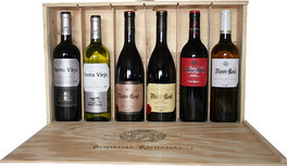 The Great Rioja six-bottle wooden case