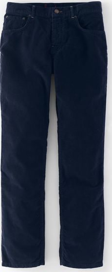 Boden 5 Pocket Cord Jeans Navy Needlecord Boden, Navy