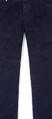 Boden 5 Pocket Slim Fit Cord Jeans, Navy Needlecord