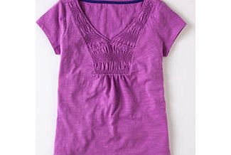 Boden Alexandra Tee, Orchid Bloom,Turquoise,Blue,Dusty