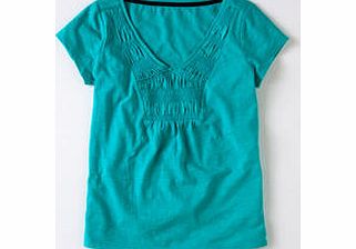 Boden Alexandra Tee, Turquoise,Orchid Bloom,Blue,White
