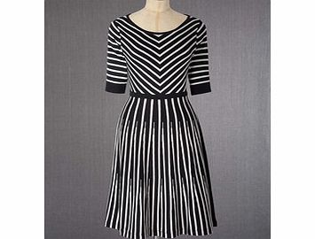 Boden Amelie Dress, Black/Sandstone 33634064