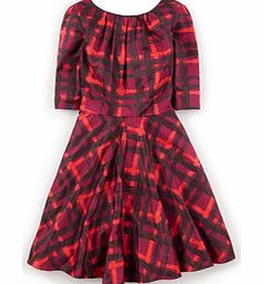 Boden Amy Dress, Pink Painted Check 34303545