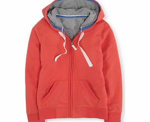 Boden Authentic Hoody, Blue,Soft Red,Bright Red Tulip