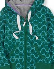 Boden Authentic Hoody, Green Tulip Stamp 34650002
