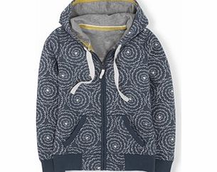 Boden Authentic Hoody, Storm Mini Swirl,Bright Red
