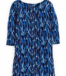 Boden Beaufort Dress, Blue Multi Print 34301606