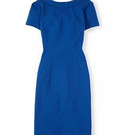 Boden Betty Ottoman Dress, Blue,Graphic